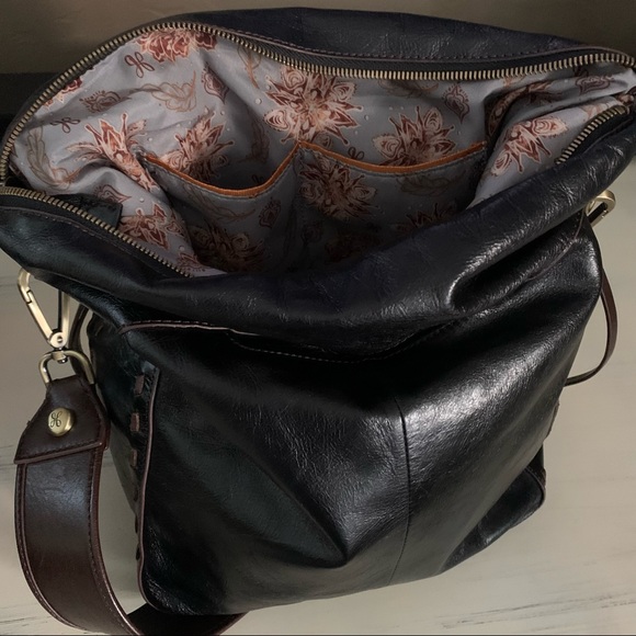 HOBO Leather Messenger Bag - Picture 9 of 14